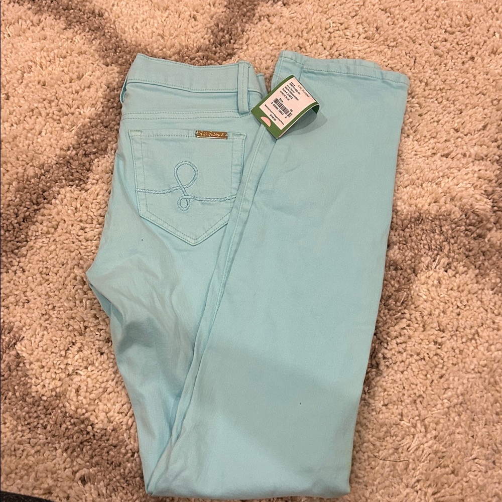 NWT Lilly Pulitzer south ocean skinny jean